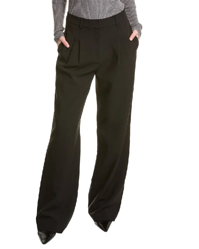 trendy pants for women -Alexia Admor Elia Pleated Wide Leg Pant