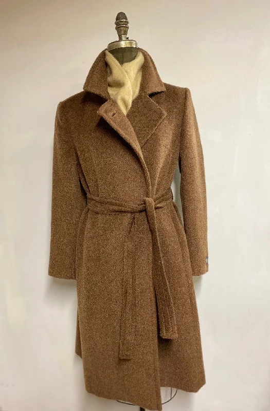 loose trench coats for women -Bali Coat - Alpaca, Wool & Mohair Blend