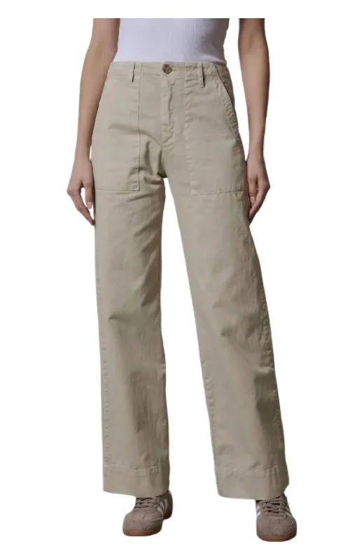 thermal pants for women -Ventura Pants In Sesame