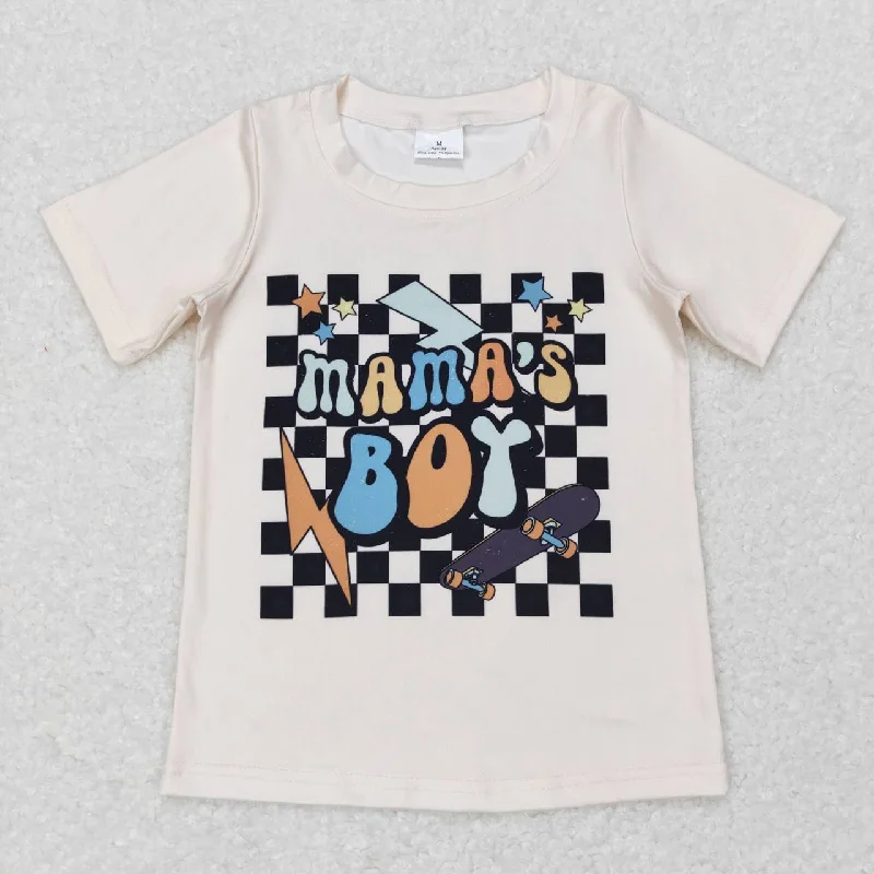 oversized tunic tops for women -BT0447 baby boy mommy boy T-shirt