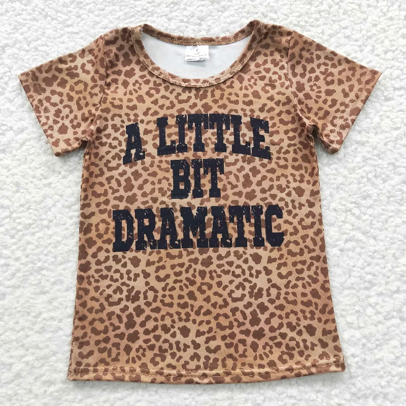 soft fabric tops for women -A Little Bit Dramatic boys t-shirts BT0219