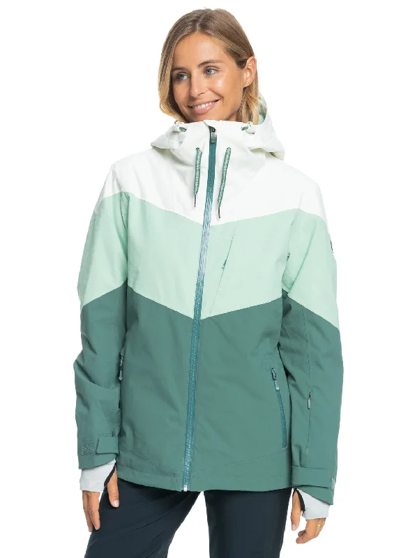 mid-length coats for women -Winter Haven Technical Snow Jacket - Dark Forest