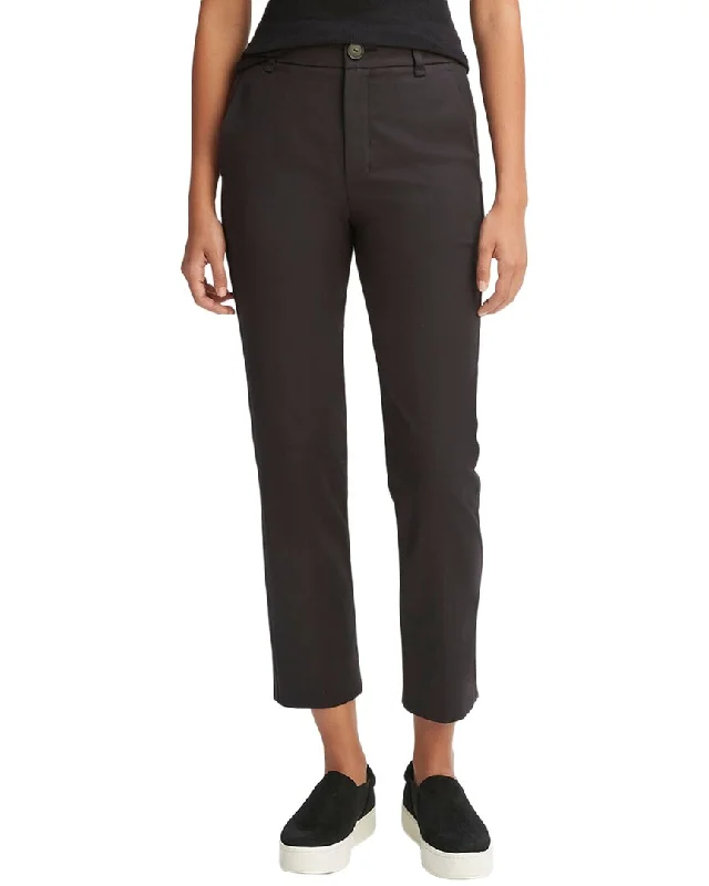 women's cargo pants -Vince Cigarette Trouser