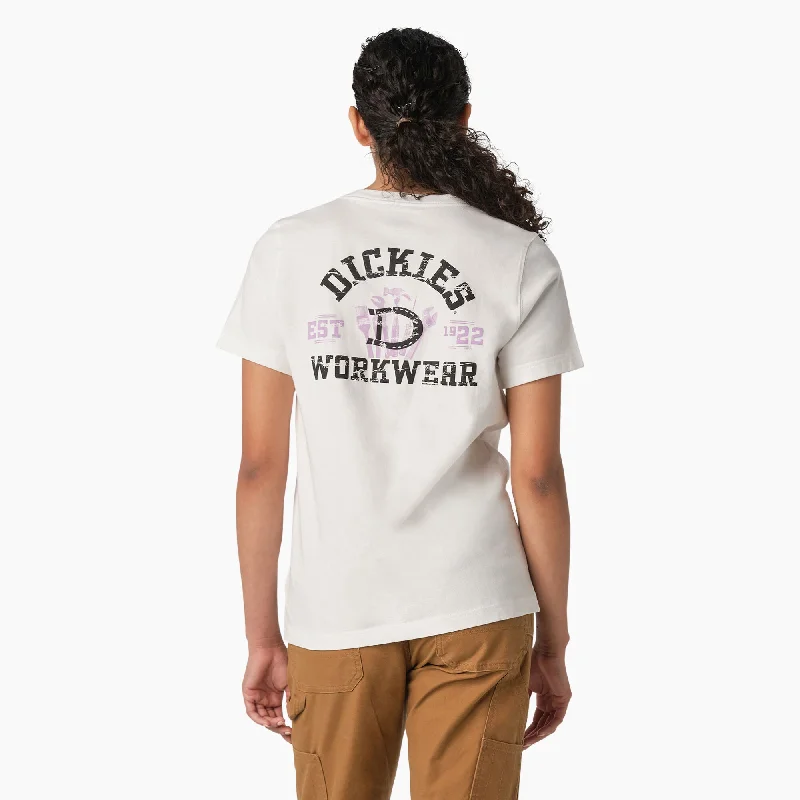 sleeveless summer tops for women -Dickies Women's "Dickies Workwear" Graphic Short Sleeve T-Shirt