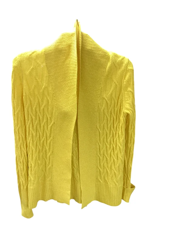 women's hooded coats -Loft Women's Sweater Yellow XS