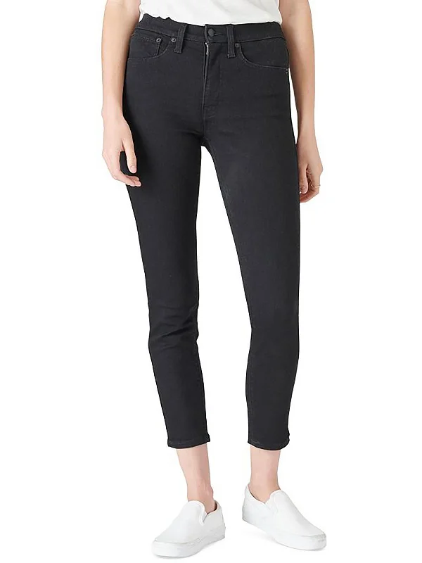 elegant office trousers for women -Womens High Rise Daytime Skinny Jeans