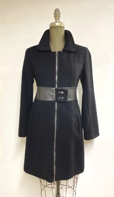 structured coats for women -Caley Coat - Cashmere & Wool Blend