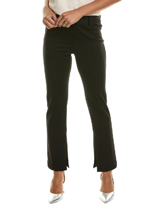 comfortable pants for women -Elie Tahari Slit Ponte Pant