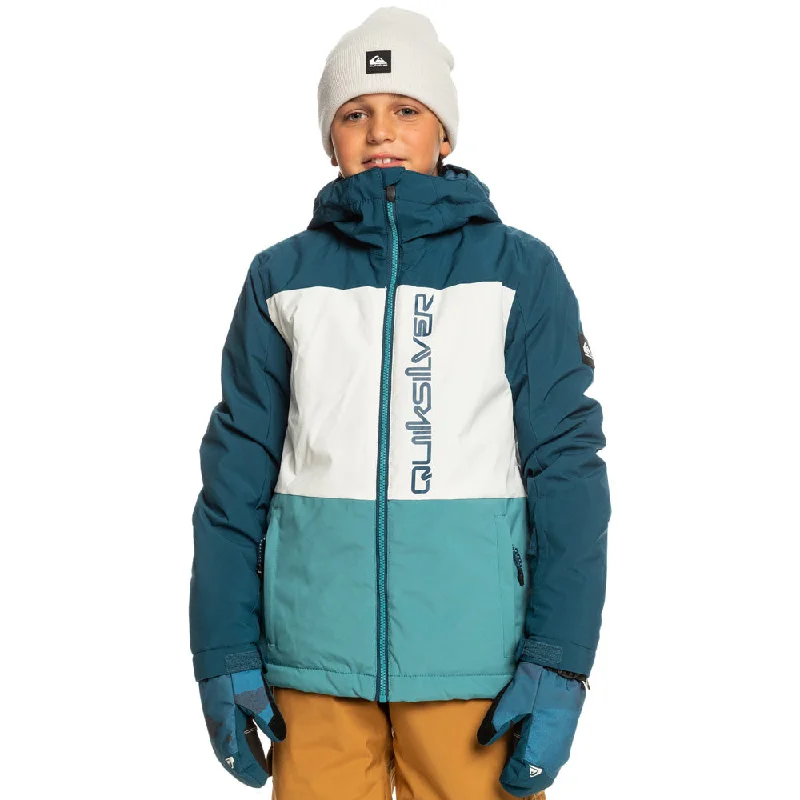 color block jackets for women -Quiksilver Side Hit Boys Jacket 2024