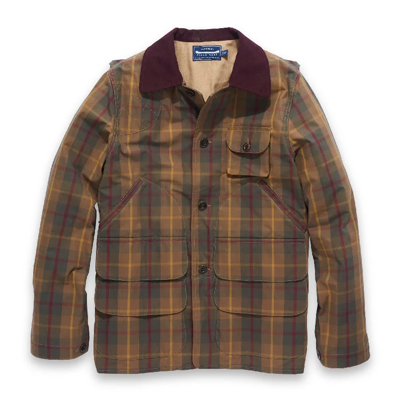 sporty jackets for women -Adirondack Tartan Sporting Jacket