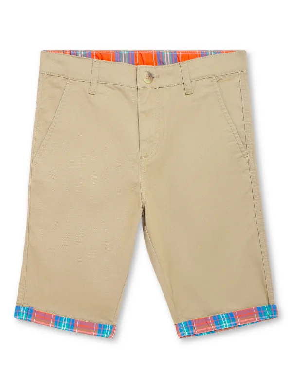 basic tops for women -Boys Khaki Shorts