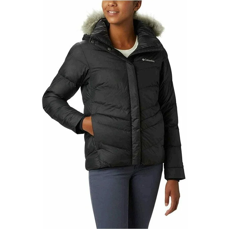 down jackets for women -Columbia Women's Peak To Park Insulated Jacket Black Size Extra Small