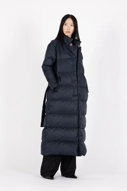 oversized winter coats for women -LONG DOWN COAT SIV