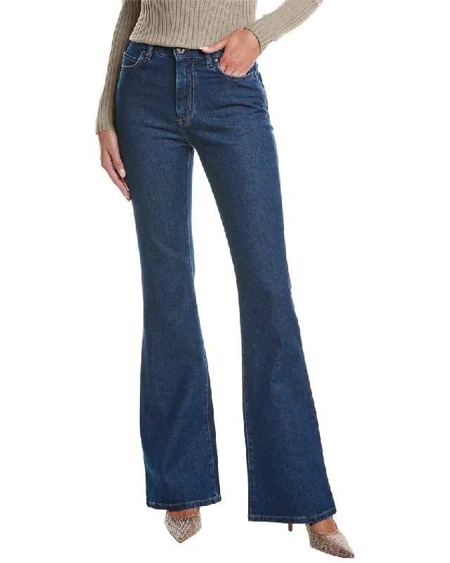 boho style pants for women -Weekend Max Mara Palo Denim Trouser