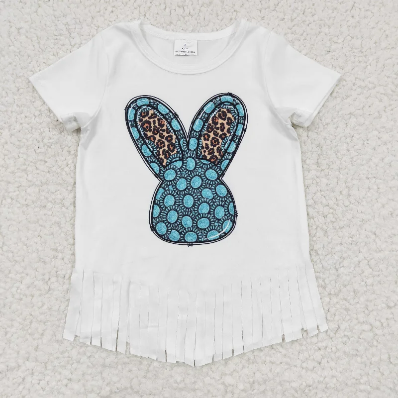 women's long sleeve blouse -rabbit tassel t-shirts GT0136