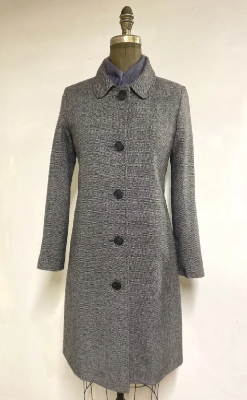 patchwork coats for women -Carolina Classic Coat - 100% Pure Virgin Merino Wool