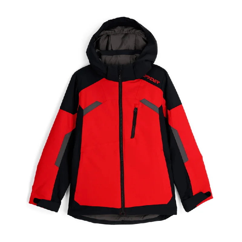 mid-length coats for women -Spyder Leader Boys Jacket 2024