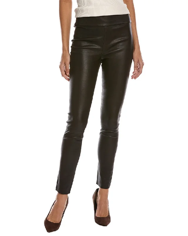 women's lightweight capris -Walter Baker Raquelle Leather Pant