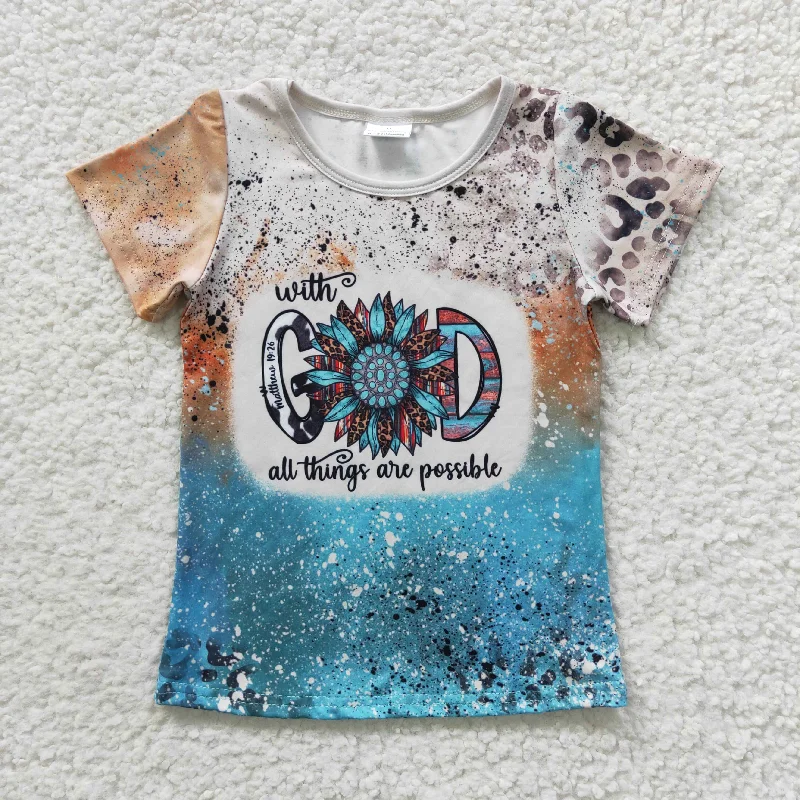 autumn blouses for women -gem god printed t-shirts GT0195