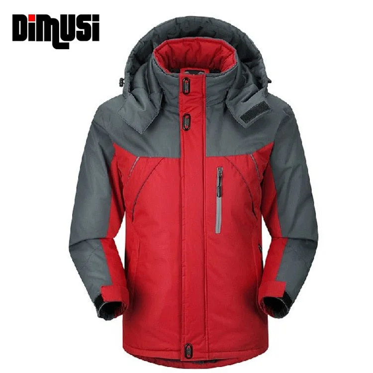 ultra-light jackets for women -Winter Down Jacket Men Parkas thermal Velvet jacket coat Outwear men jackets Windbreaker jaqueta Windproof Waterproof Coats Men