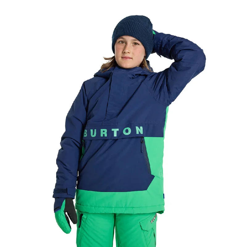 winter parkas for women -Burton Frostner 2L Kids Anorak Jacket 2024