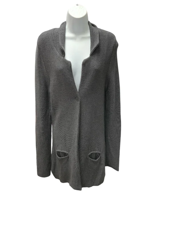 classic wool blazers for women -Reset Women's Merino Jacket Gray M/44