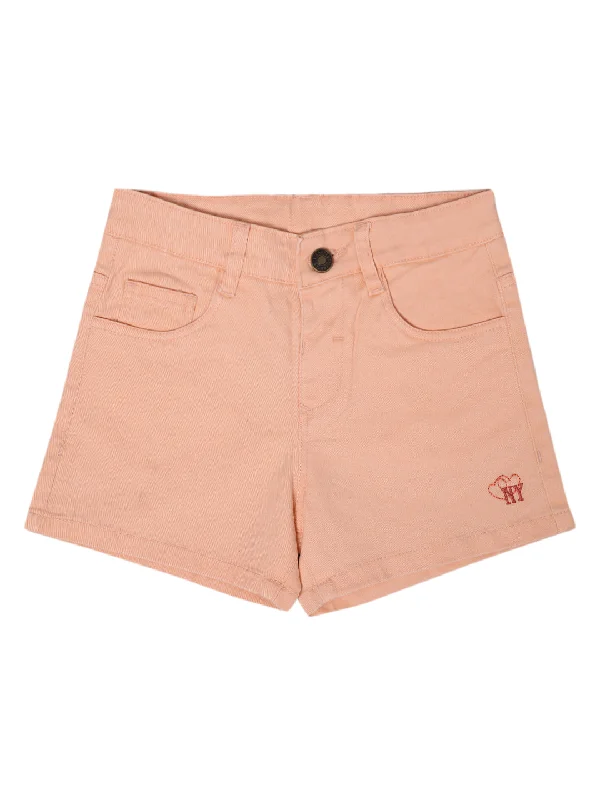 lightweight summer tops for women -Peach Girls Short