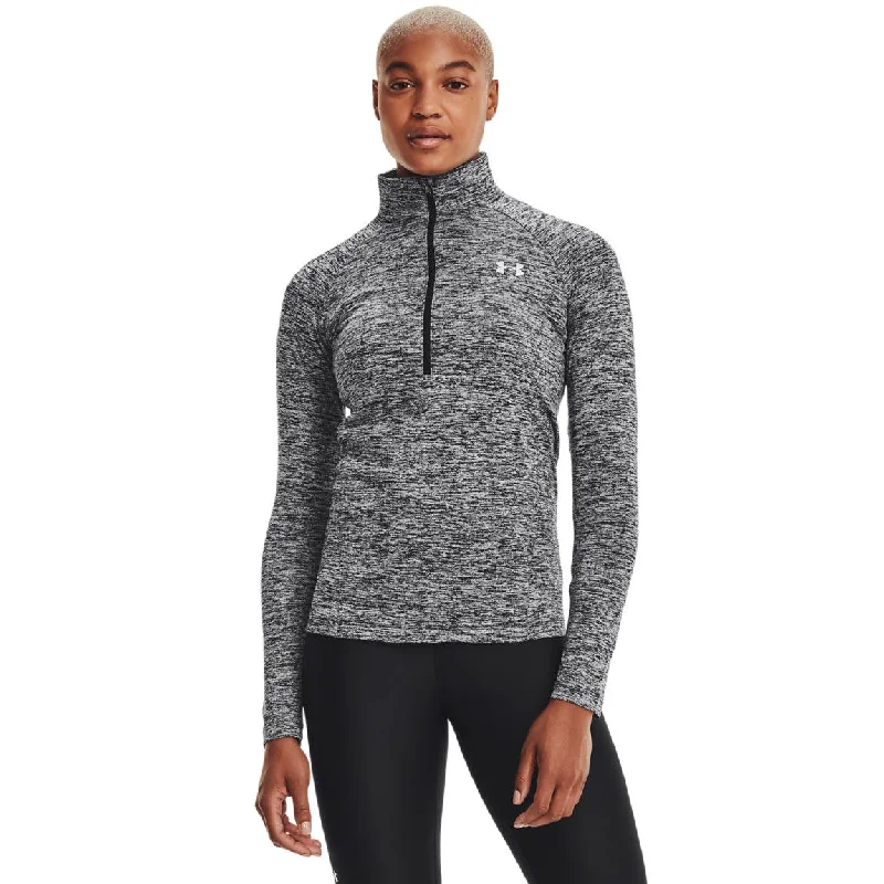 cold shoulder tops for women -Under Armour Tech™ Twist ½ Zip - Women