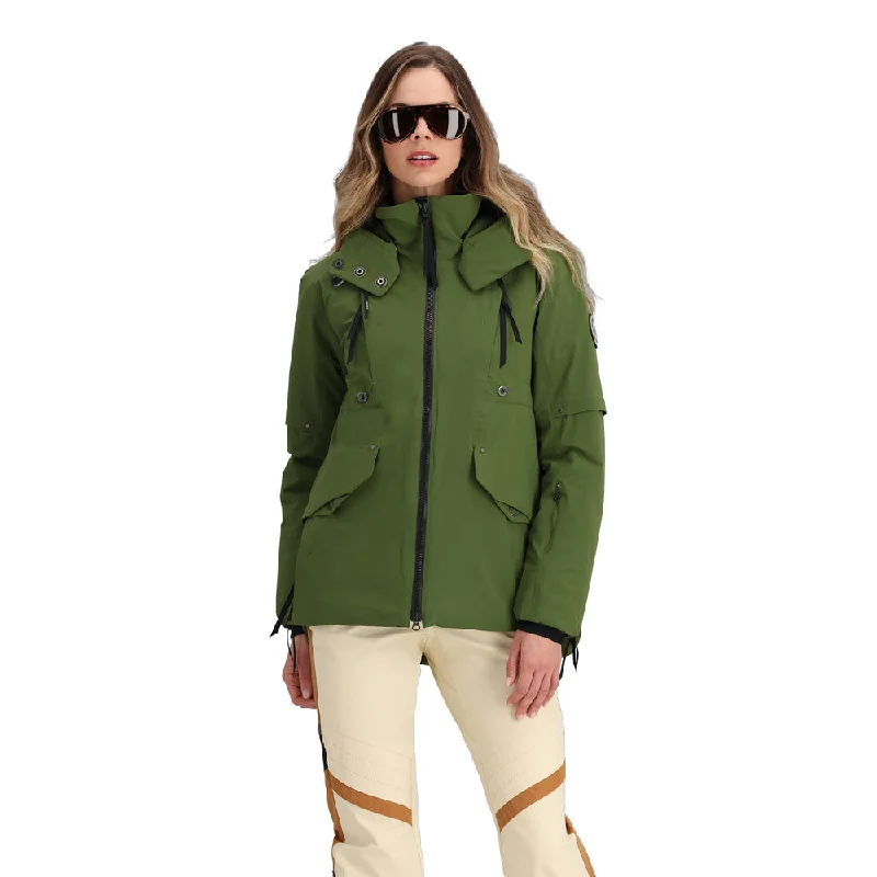 casual hooded jackets for women -Obermeyer Meribel Down Womens Jacket 2024