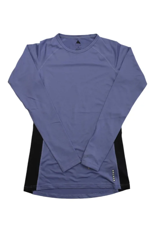 basic tops for women -Burton Womens Midweight X Base Layer Crew