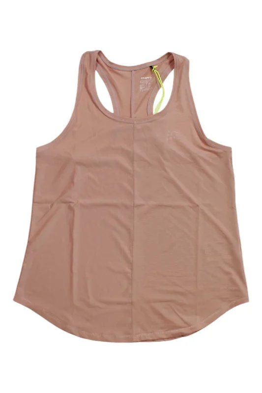 women's chiffon tunics -Craft Sportswear Women's Core Charge Rib Singlet