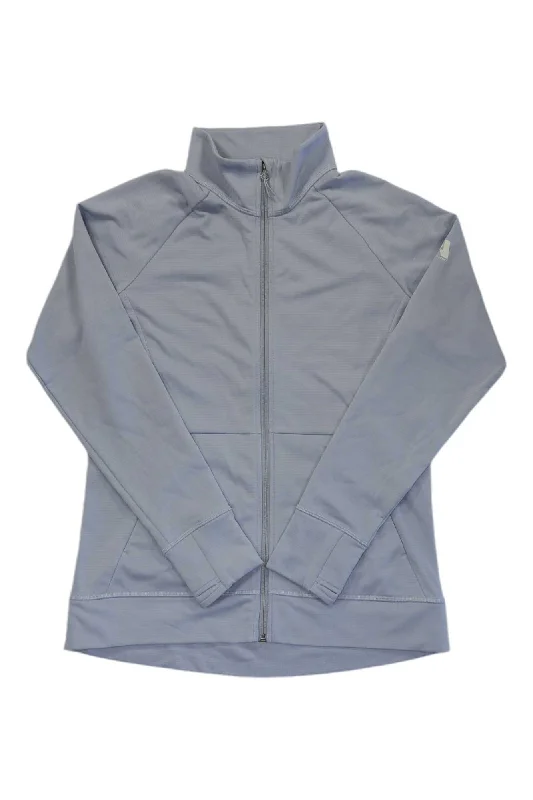 unique tops for women -Eddie Bauer First Ascent Women's High Route Grid Fleece Full Zip Mock Top