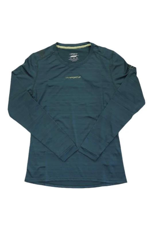 cold shoulder tops for women -La Sportiva Women's Tour LS Top