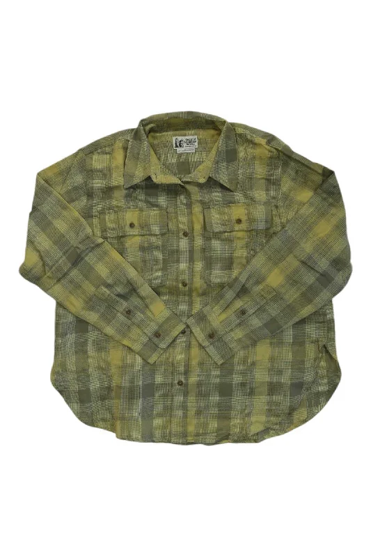 oversized tunic tops for women -Marmot Women's Fairfax Lightweight Boyfriend Flannel Shirt