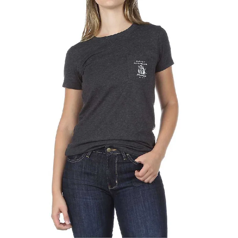 women's v-neck shirts -Moosejaw Women's Charcuterie Board SS Pocket Tee