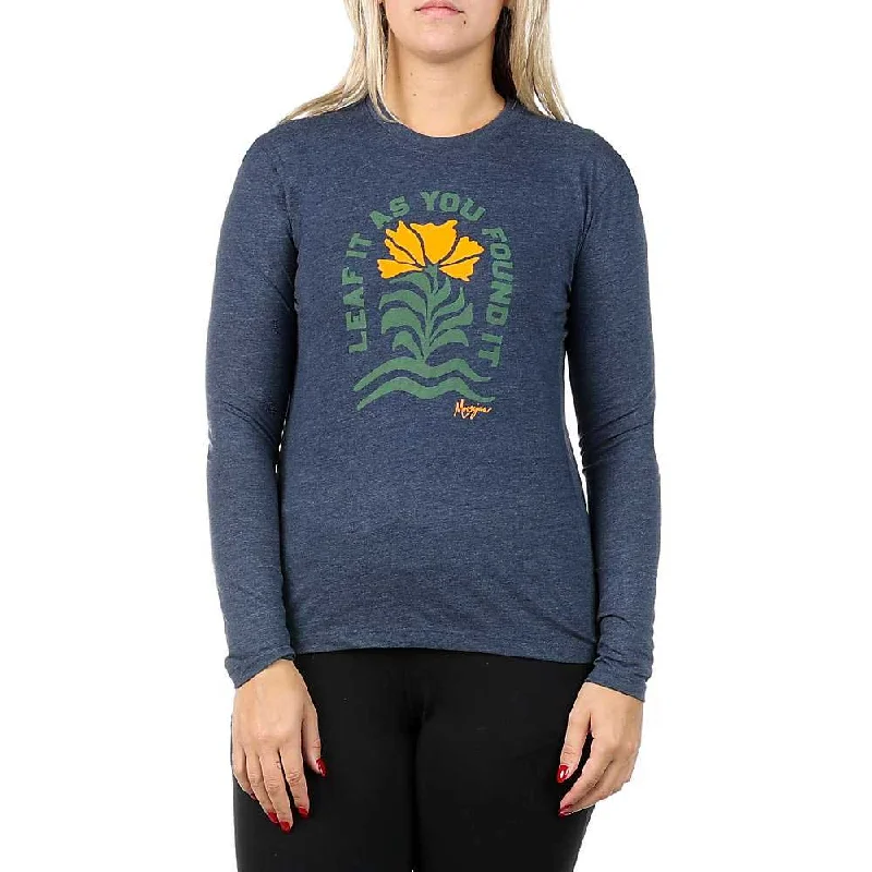 oversized t-shirts for women -Moosejaw Women's Dandelion Tea LS Tee