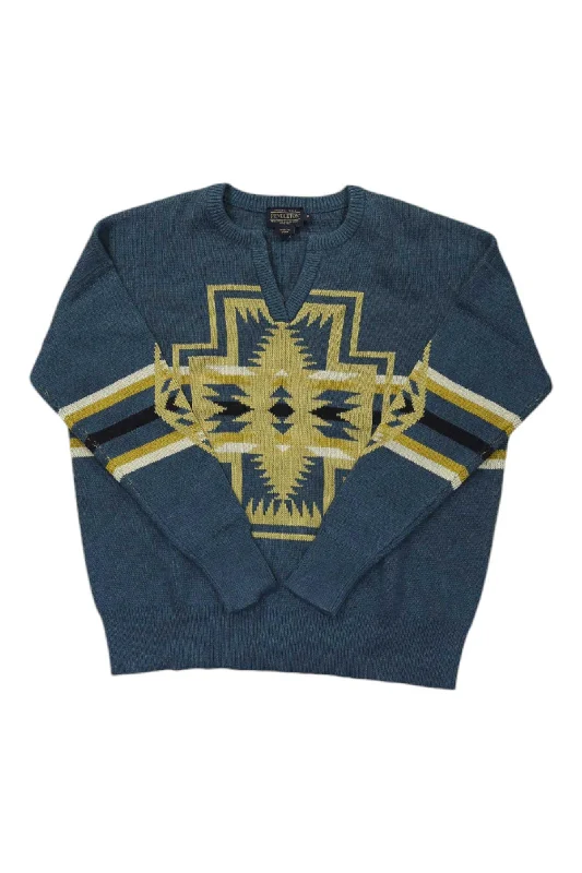 crop tops for women -Pendleton Women's Graphic Cotton Pullover