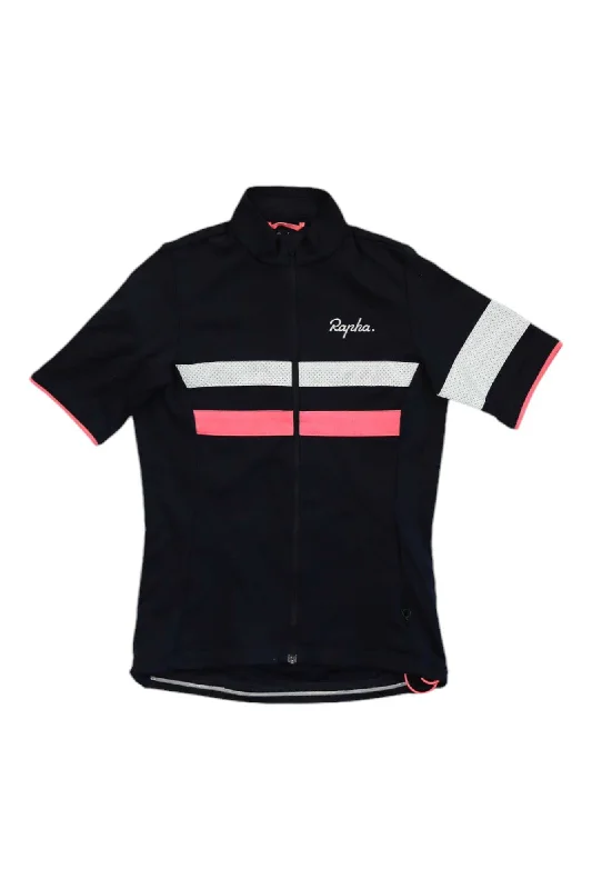 women's v-neck shirts -Rapha Womens Brevet Jersey