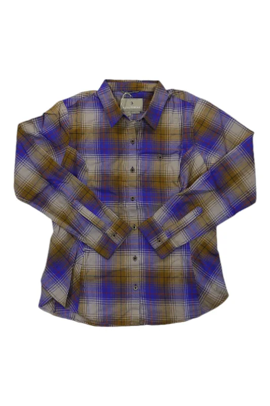 crop tops for women -Royal Robbins Women's Dream Trekker Flannel LS Shirt