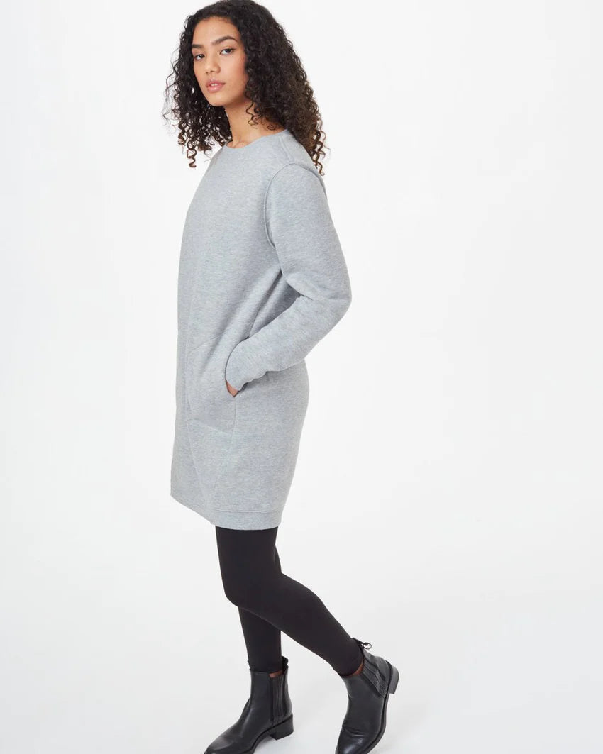 spring fashion tops for women -Fleece Crew Dress (Women's)