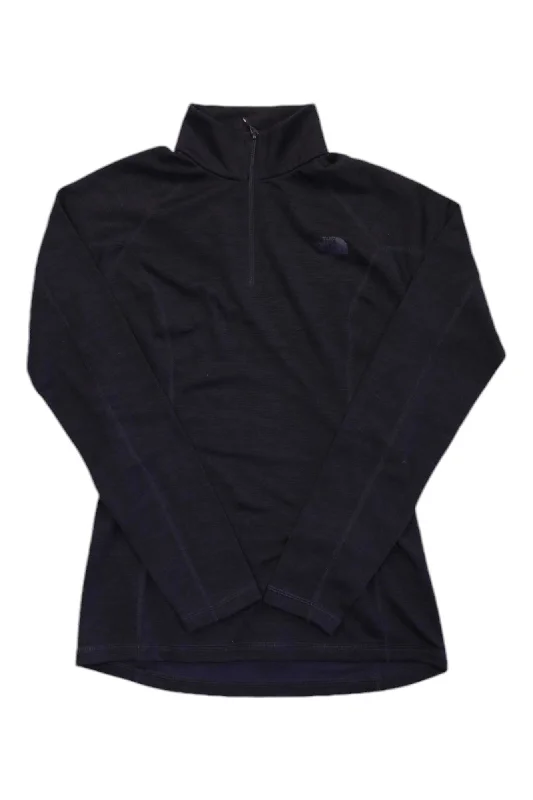 casual women's tops -THE NORTH FACE WOMENS FLASHDRY QUARTER ZIP PULLOVER