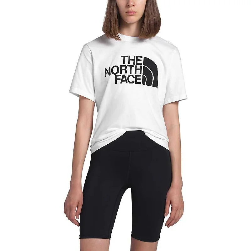 ruched tops for women -The North Face Women's Half Dome Cotton SS Tee