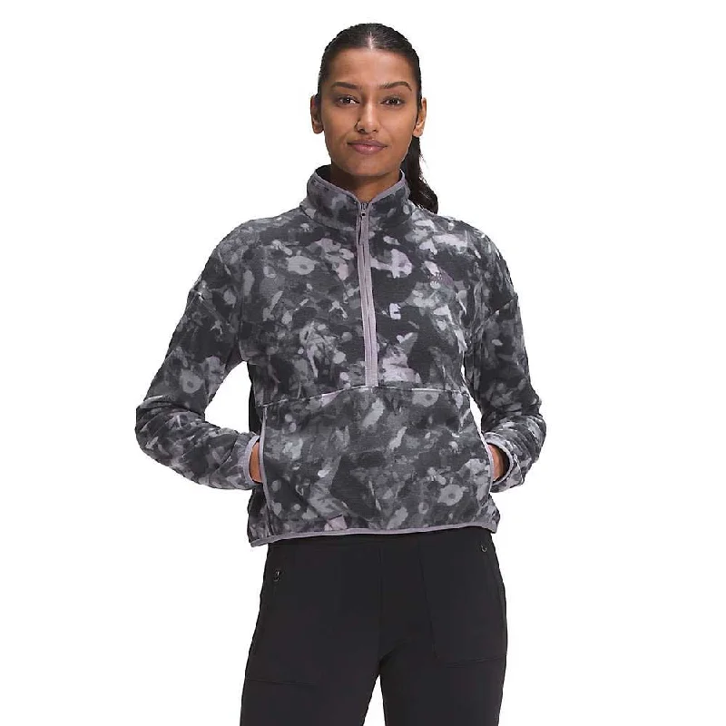 sexy tops for women -The North Face Women's Printed TKA Glacier Crop