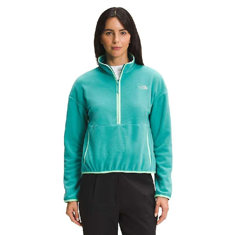 women's silk tops -The North Face Women's TKA Glacier Crop