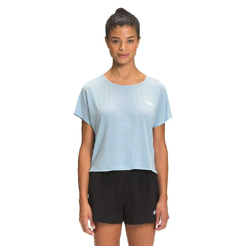 soft touch blouses for women -The North Face Women's Wander Crossback SS Top