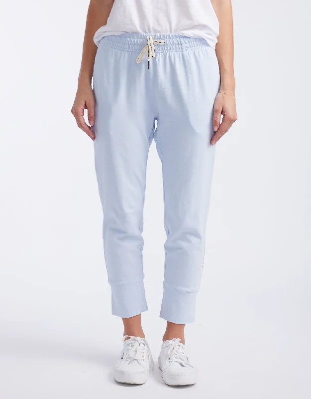 ladies' dress pants -3/4 Brunch Pants - Blue Mist