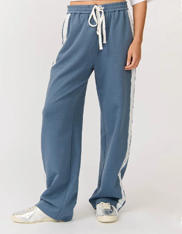 bell-bottom pants for women -Adeline Pant - Slate