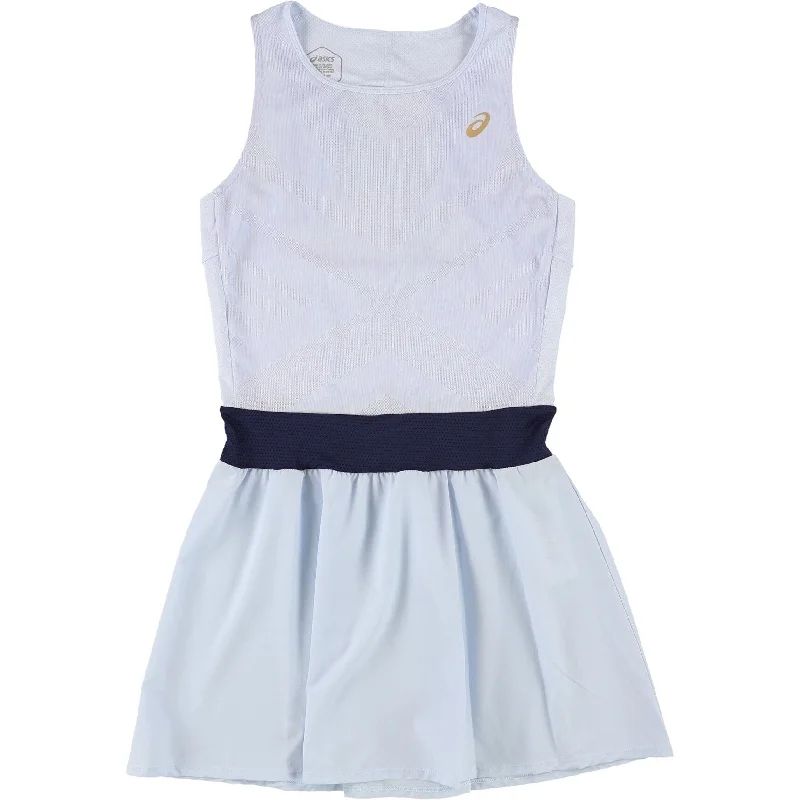 vintage-inspired dresses for women -ASICS Womens Tennis Sport Dress, Blue, X-Large