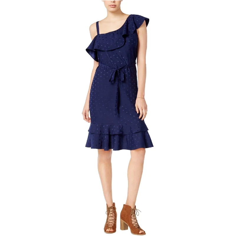 winter dresses for women -Maison Jules Womens One Shoulder Cocktail A-Line Dress