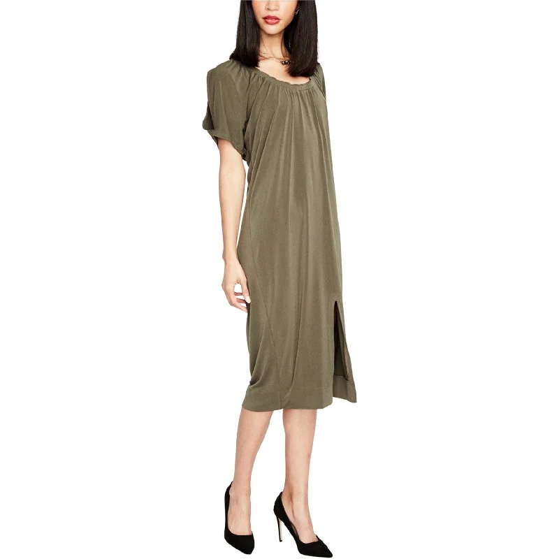 empire waist dresses for women -Rachel Roy Womens Caftan Shift Dress, Green, Medium